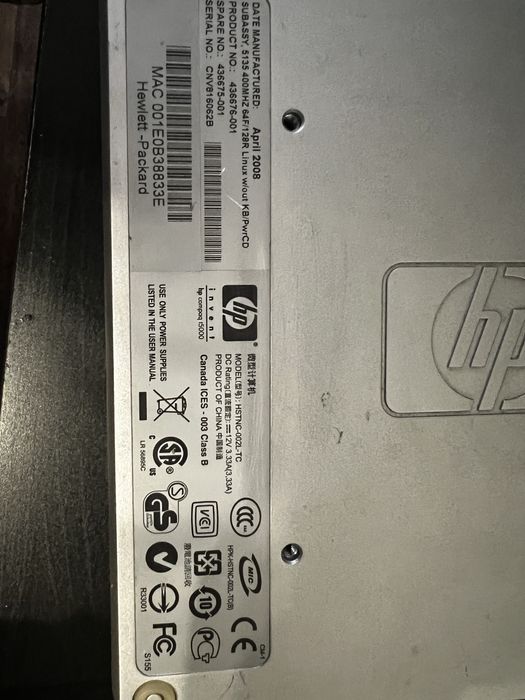Тонкий Клієнт HP Compaq hstnc-002l-tc
