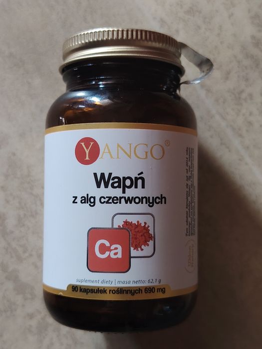 Suplement Wapń z alg czerwonych Yango