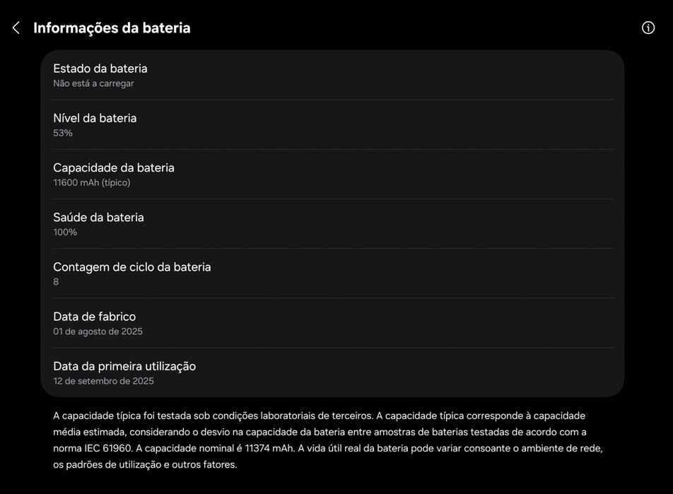 Samsung Galaxy Tab S11 Ultra 14”, 256GB, WIFI + S Pen + Capa c/ FATURA e GARANTIA (até 12/SET/2028)