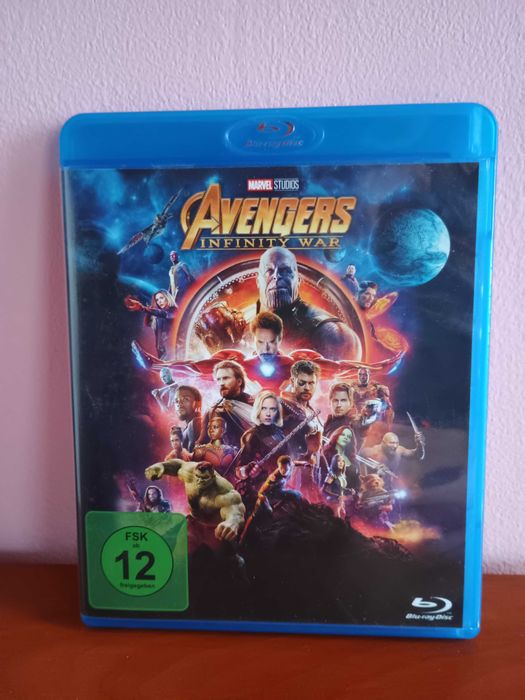 Avengers Infinity War Blu-ray Angielskia wersja językowa