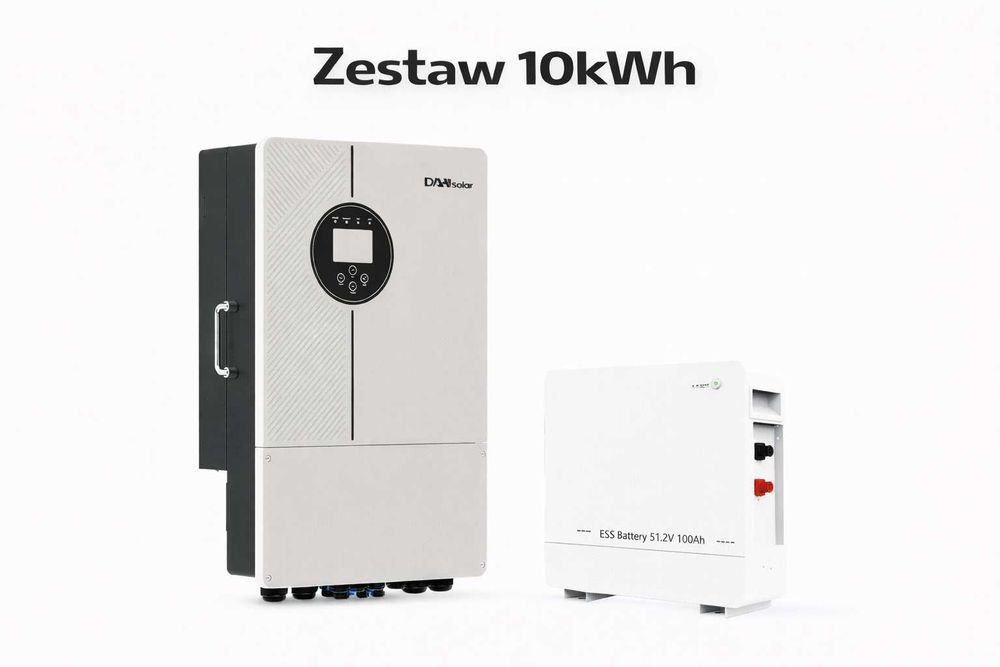 Zestaw Magazyn + Inwerter LV (10 kW + 5.12 kWh)