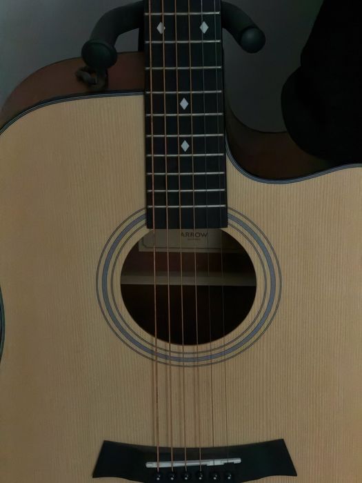 Gitara elektro akuatyczna arrow silver D