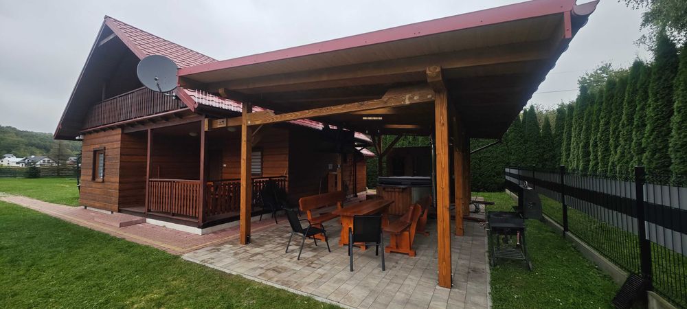 Ranczo 2 w Dolinie Sanu - Domek z sauną i jacuzzi - WOLNY SYLWESTER