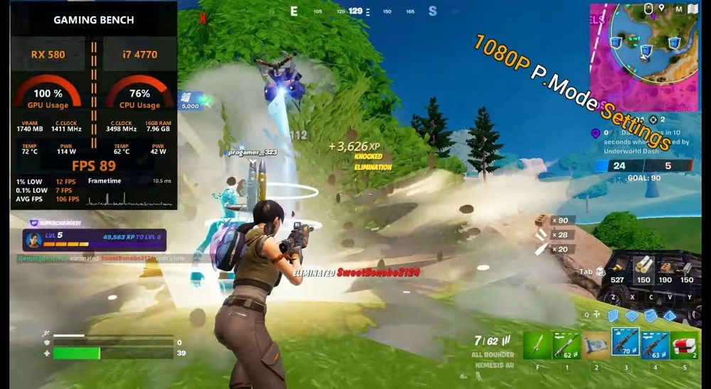 Игровой ПК intel i7 4770/SSD 240-Gb/ОЗУ 16 ГБ/Sapphire Rx 580 8Gb