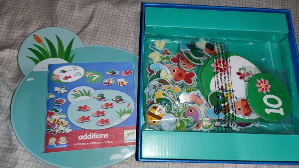 Гра розвиваюче Djeco Addition, Mini market, рахунок, магазин