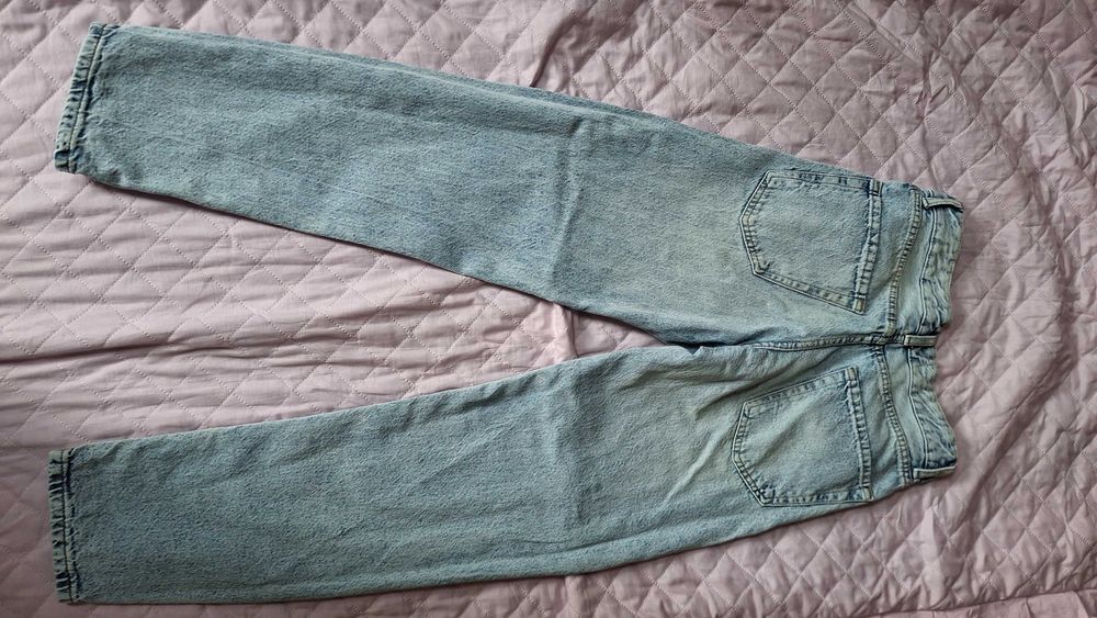 Bershka jeansy baggy meskie r.32