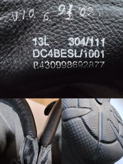 Шкіряні Берци великого розміру GORETEX 31.5-32см