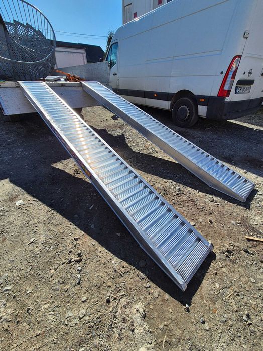 Profesjonalne najazdy aluminiowe 3m/3,7T darmowa dostawa odbiór Żywiec