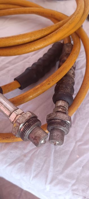 Mangueira alta pressão com pistola p massa consistente,óleo e fluidos