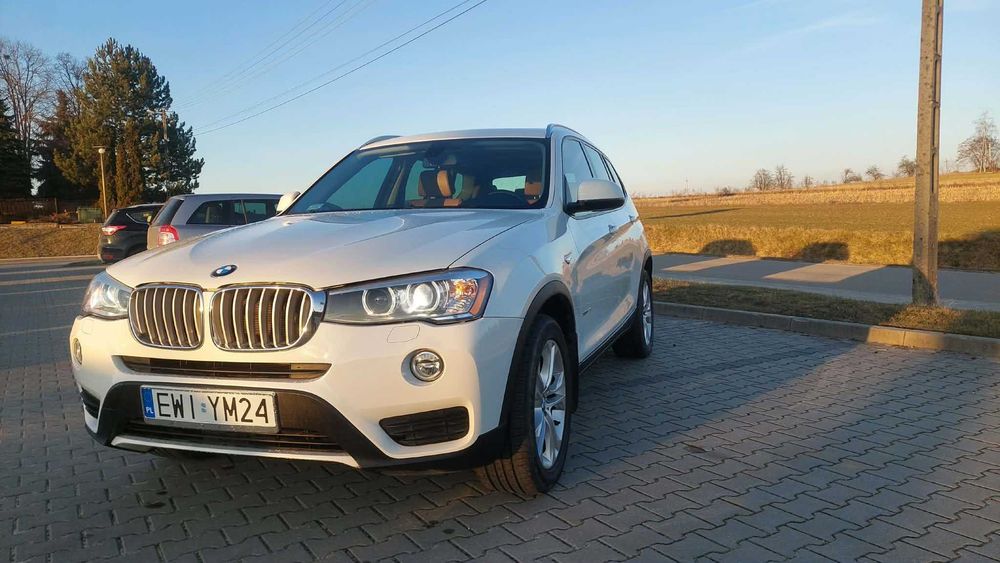 BMW X3 35i xDrive 2015r 3.0 benzyna, automat