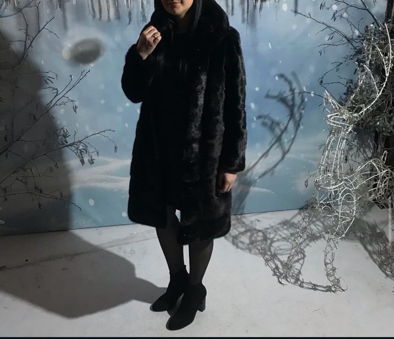 Шуба-трансформер норкова жіноча,підійде на розмір M-S
