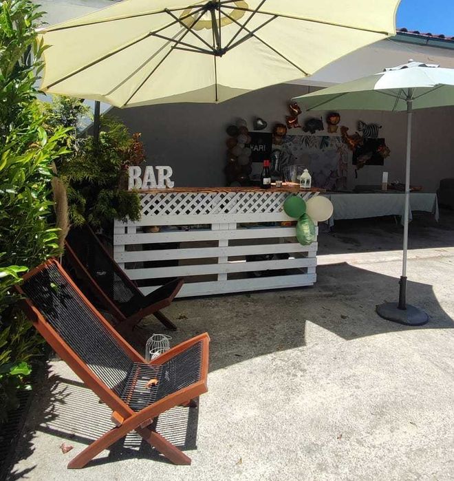 Bar Original em Paletes feito à mão!