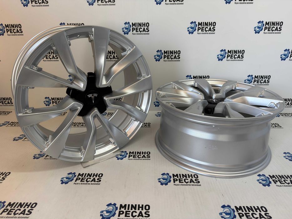 Jantes Look Tesla Model S em 19 (5x114.3) Silver