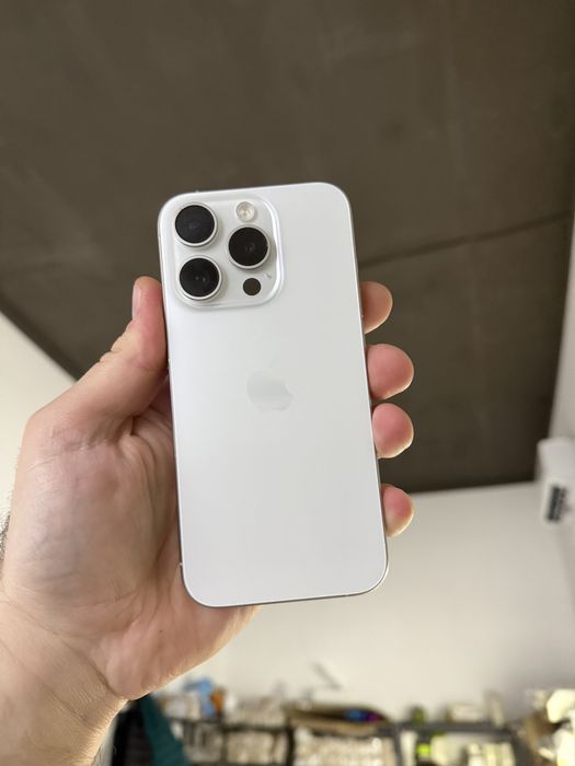Apple iphone 15 Pro 256 gb neverlock айфон про білий 100%