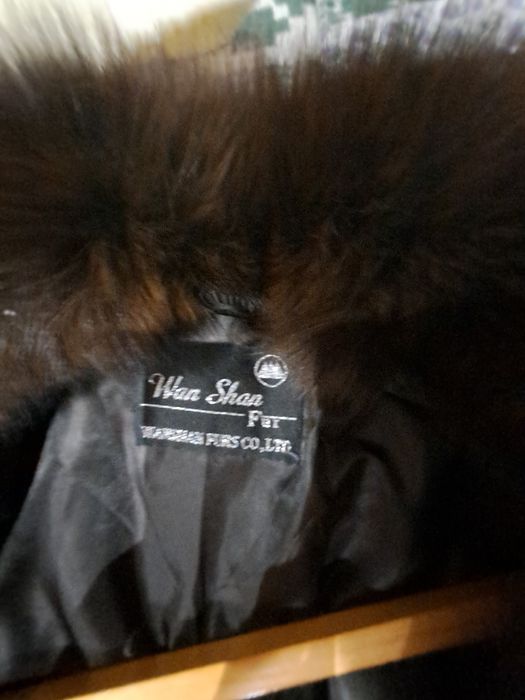 Шуба з нутрії, довга