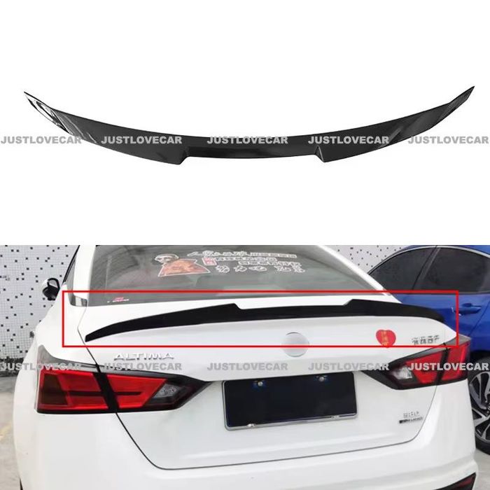 Спойлер Nissan Altima накладка на багажник ляду бленда нисан альтима антикрыло