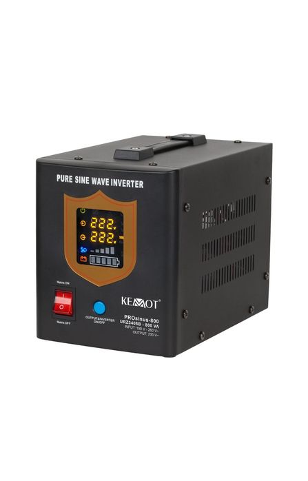 Джерело безперебійного живлення KEMOT PROsinus 800

800 ВА / 500 Вт

-