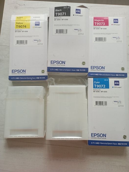 Картриджи для принтера Epson WorkForce Pro WF-6090, WF-6590
