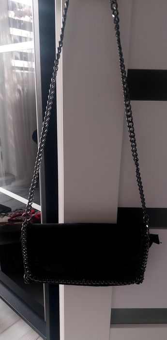 Torebka damska delikaty połysk