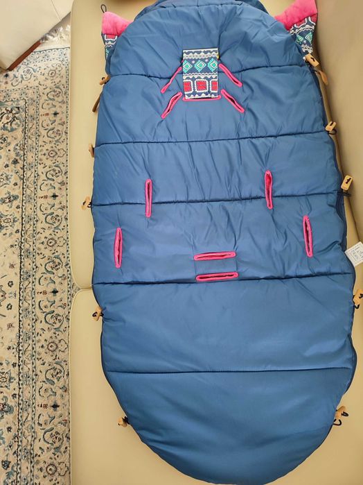 Śpiworek do wózka / na sanki Lela Blanc