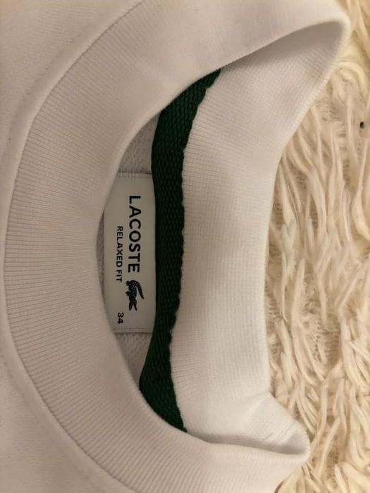 sweat lacoste mulher