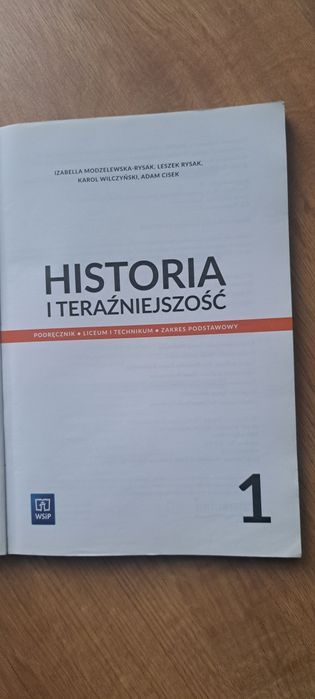 Historia I Teraźniejszość Podręcznik Liceum I Technikum klasa 1