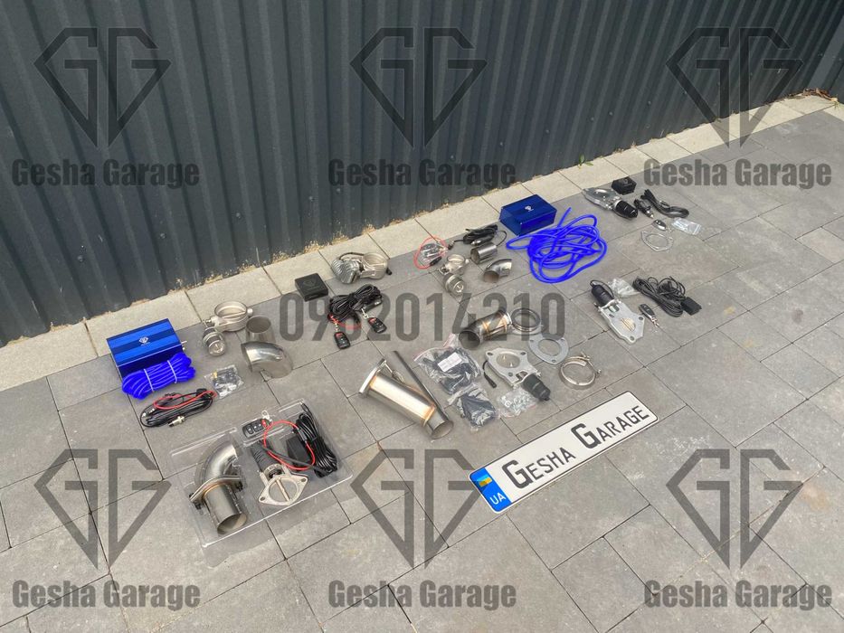 Електрична вакуумна заслонка на вихлопну систему 51 мм 63 мм 70 76 мм