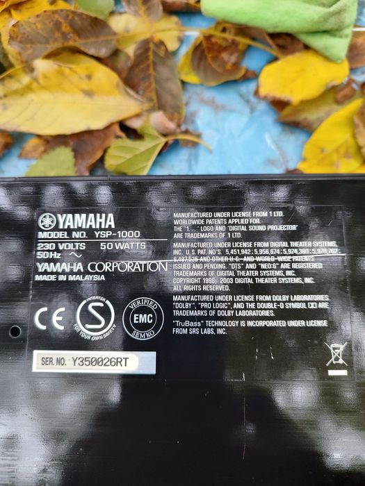 Yamaha YSP-1000 — звуковая панель (саундбар)