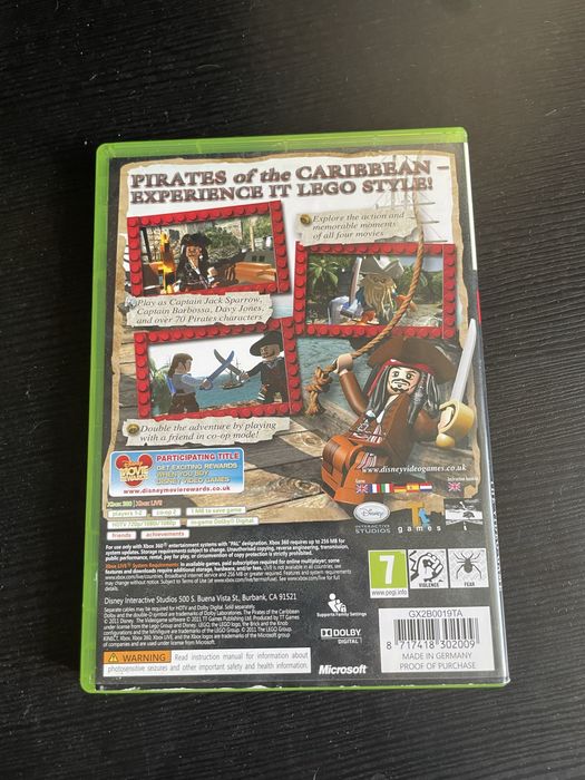 Gra Lego Piraci z Karaibów na xbox