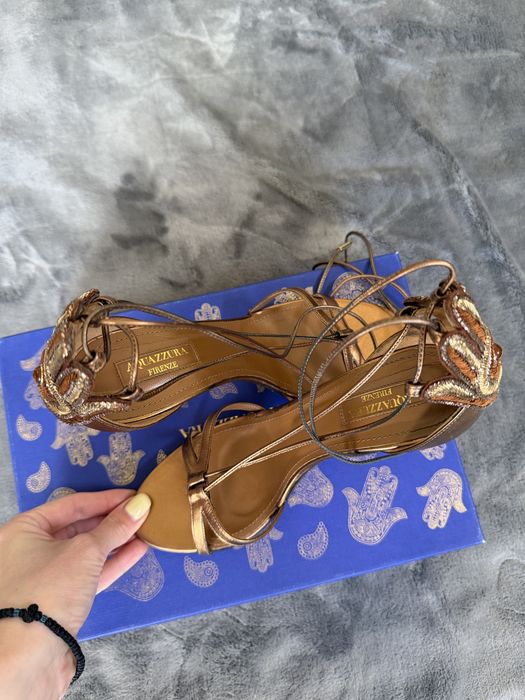 Босоніжки aquazzura 37,5-38 оригінал!!