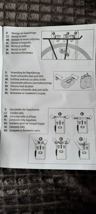 Torba rowerowa Hille Ualley