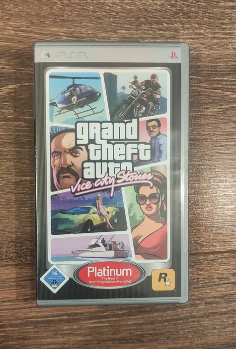 Grand Theft Auto Vice City Stories GTA PSP z mapą