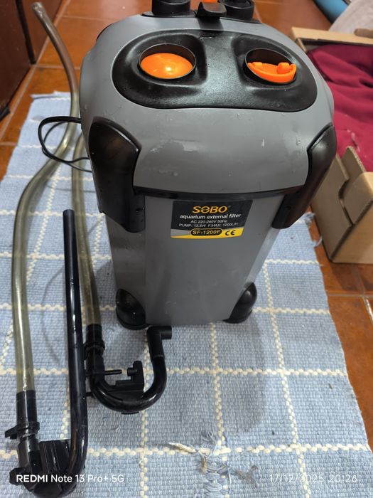 Filtro canister 1200l/h