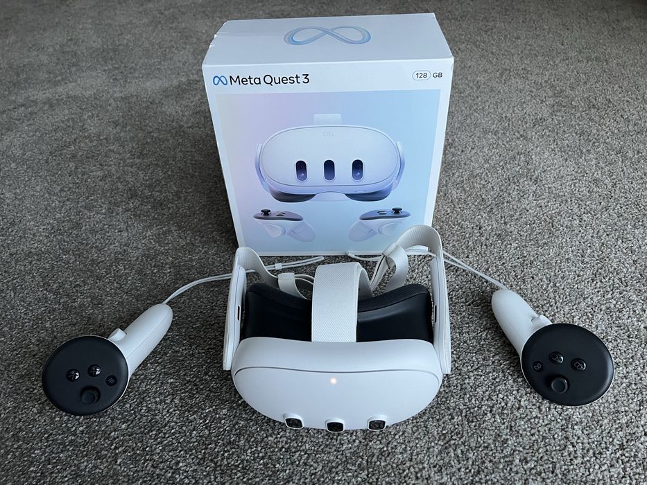 Meta Quest 3 128GB | Стан НОВОГО | Повний заводський комплект