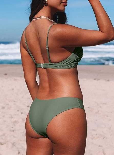 Nowy strój kąpielowy/ dwuczęściowy/bikini/majtki/biustonosz R-S !4118!