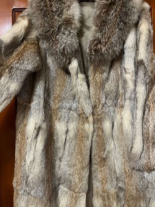 Шуба жіноча з лиси