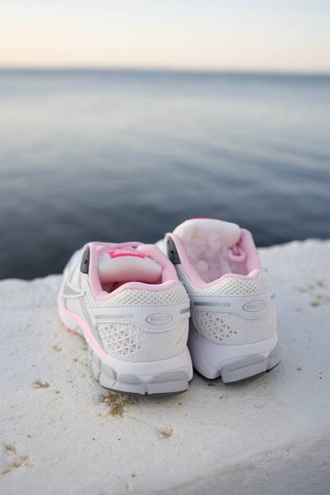 Nike Zoom Vomero 5 White Pink , женские кроссовки Найк  36 37 38 39 40