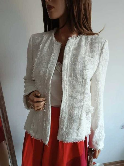 Żakiet tweed premium elegant classy luxury