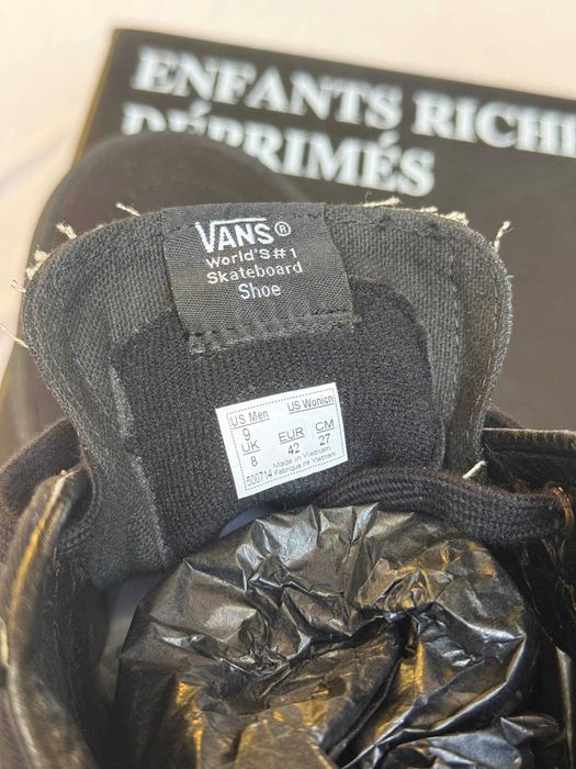 Enfants Riches Deprimes x Vans Distressed Multi Patch Sk8-HI Sneakers