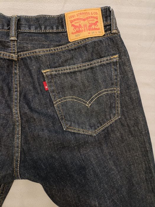 Джинсы Levi's 505  34/30 зауженные