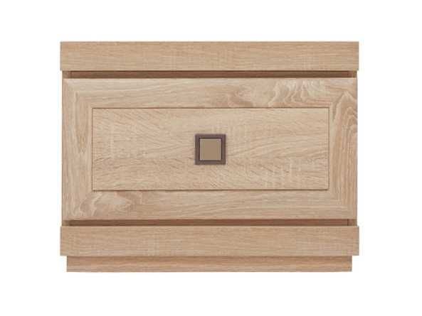 Łóżko brw kaspian 140x200 + materac i dwie szafki