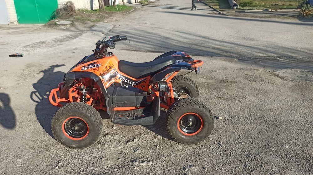 Дитячий електромобіль квадроцикл (від 7 років) HB-EATV1000Q-7ST V2