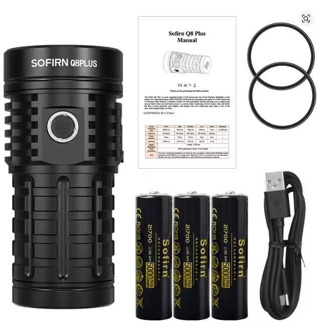 Latarka Sofirn Q8 Plus