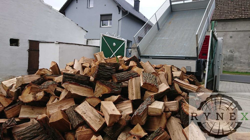 Drewno Opałowe Kominkowe RYNEX Lubsko UKŁADANE METRY Transport