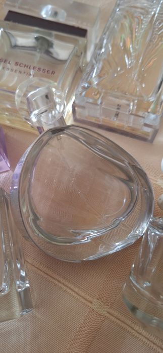 7 frascos perfume vazios