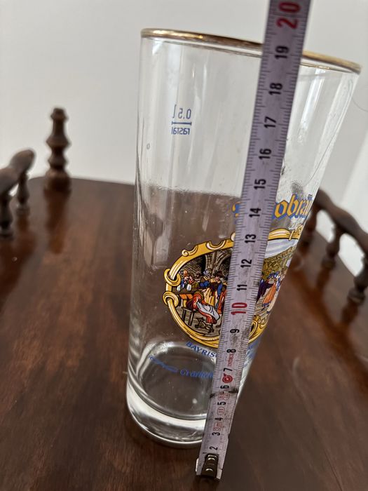 Набір пивного посуду Arcobräu з золотою каймою 0,5 л