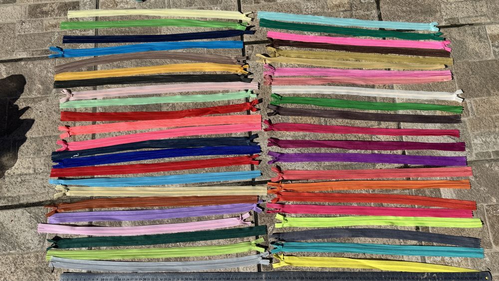 Змейки / опт / потайные 50 см. От 20 шт. Разными или на выбор.