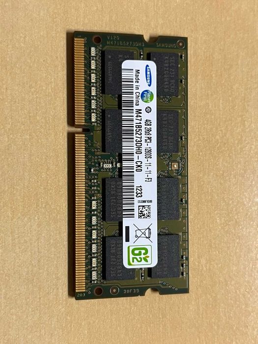 8GB (2x4GB) DDR3 SODIMM 1600Mhz Samsung RAM Portátil