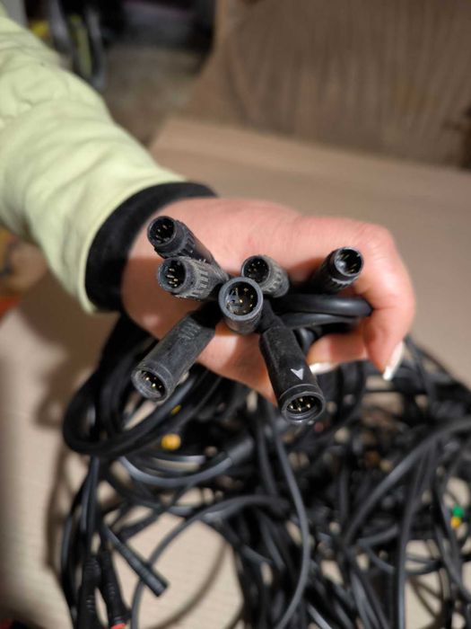 Силовые кабеля электровелосипеда