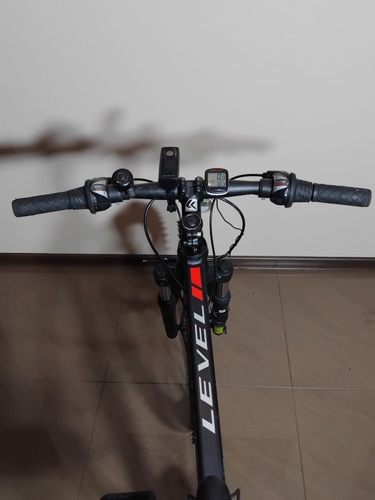 Rower młodzieżowy KROSS LEVEL JR 24 cale doposażony